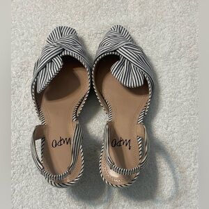 Impo multi-stripe heels.